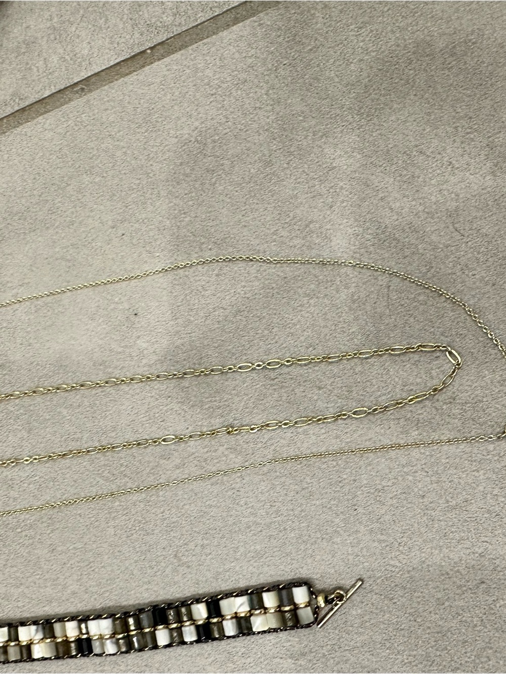 Gold Chain Necklace and earrings Set Kendra Scott bundle